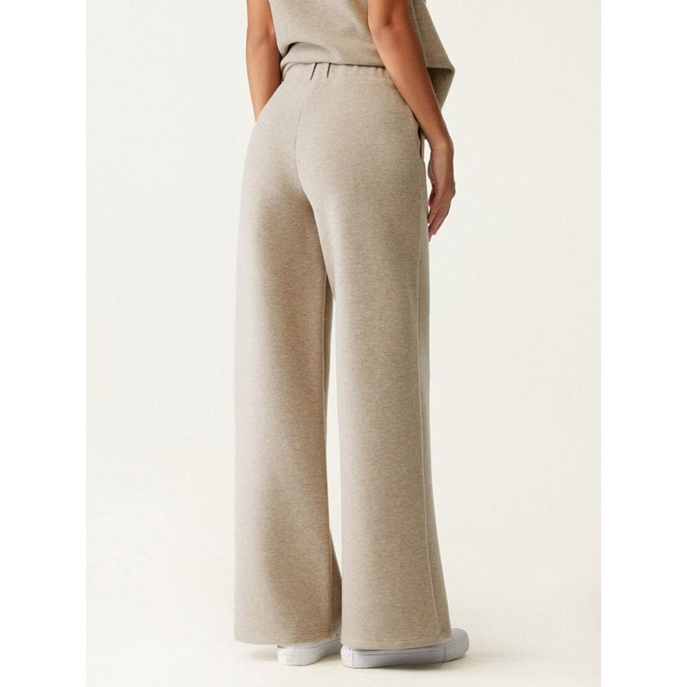 New OGL High Waisted Straight Leg Pull On Pant Heather Morganite Small 1148-7 - Picture 3 of 12